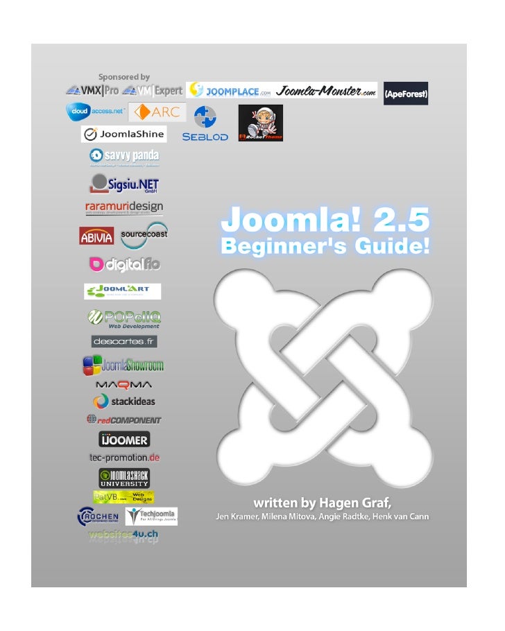 Joomla! 2.5 Beginner’s Guide